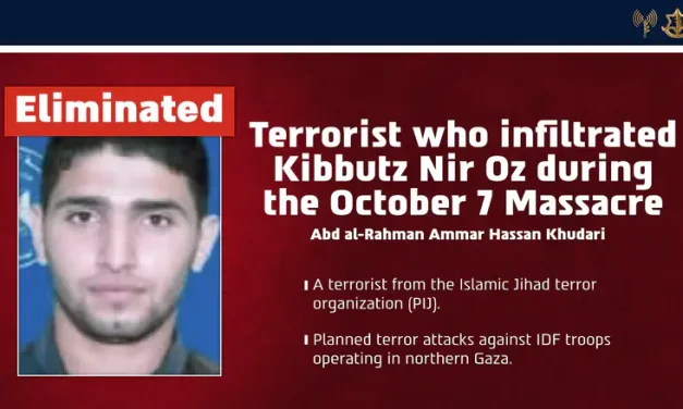 Security forces eliminate October 7 terrorist, three Hamas terrorists
