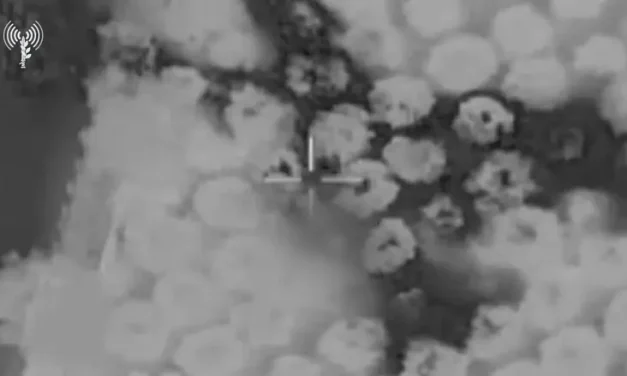 Footage from Lebanon: Launcher destroyed moments before firing missile at Israel