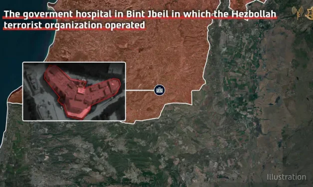 Hezbollah weapons cache found in hospital