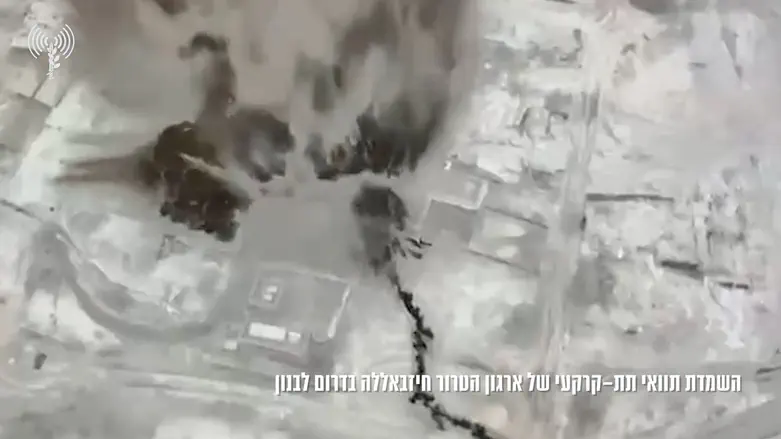 Watch: IDF demolishes Hezbollah terror tunnel