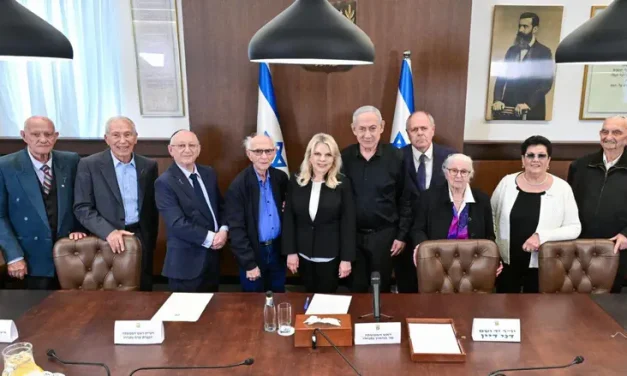 Netanyahu meets Holocaust survivors: ‘There won’t be another Holocaust’