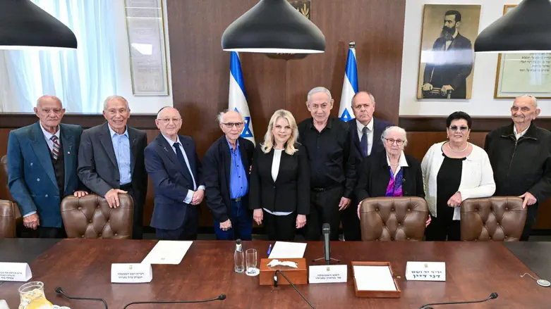 Netanyahu meets Holocaust survivors: ‘There won’t be another Holocaust’