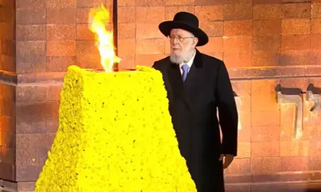Watch: Holocaust Remembrance Day ceremony at Yad Vashem