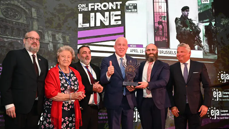 European Jewish leaders honor US Ambassador Bill White