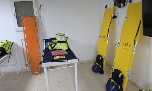 MDA opens emergency clinic in border kibbutz shelter