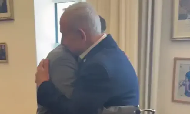 From battlefield to beacon: Wounded IDF hero Ari Spitz visits Netanyahu
