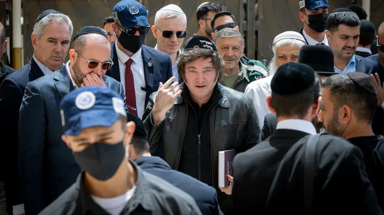 Milei’s vision of freedom and faith in the heart of Jerusalem: “A paradise on Earth”