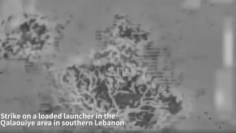 IDF takes out ready-to-fire Hezbollah launcher