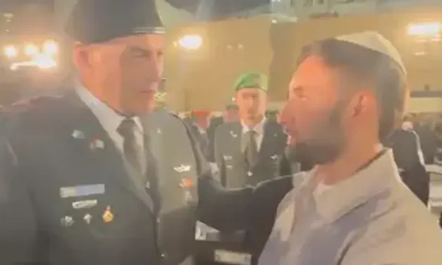 ‘Thrilled to see you here’: IDF chief Staff Eyal Zamir meets former hostage Matan Angrest