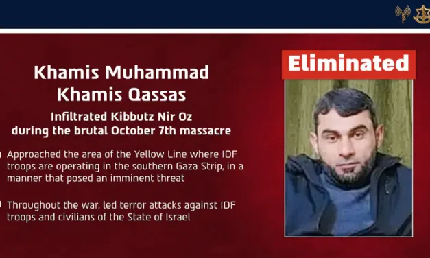 IDF eliminates terrorist who infiltrated Nir Oz on Oct. 7