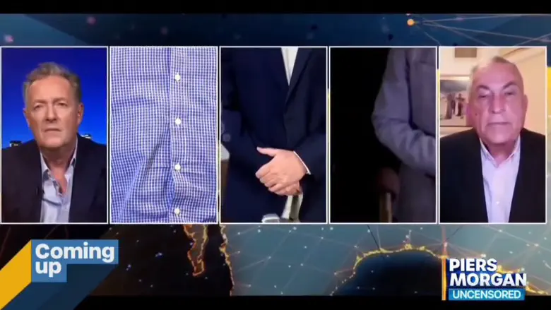 4 Israelis on Piers Morgan show: Which 1 didn’t stand for the siren?