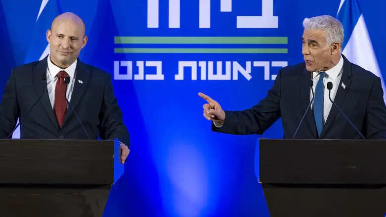 Report: Bennett called Lapid ‘toxic’ days before merger