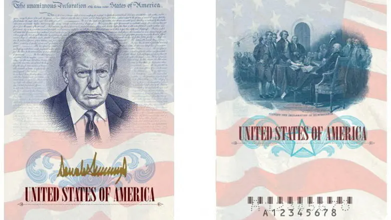 Trump portrait to appear in special US passport for 250th anniversary