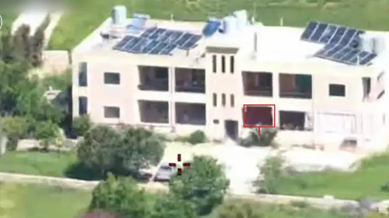 Watch: IDF destroys Hezbollah launcher hidden in civilian building