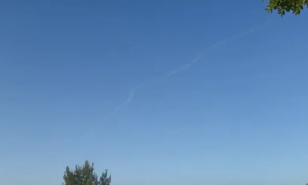 Watch: Interceptions over Galilee Panhandle during morning rush hour