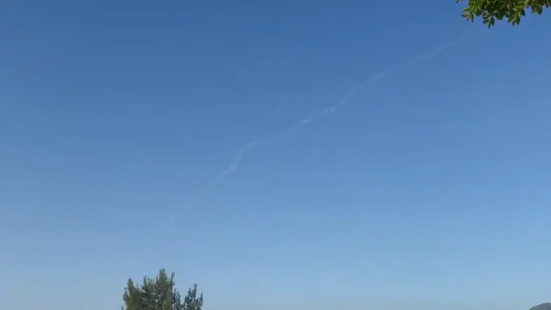 Watch: Interceptions over Galilee Panhandle during morning rush hour
