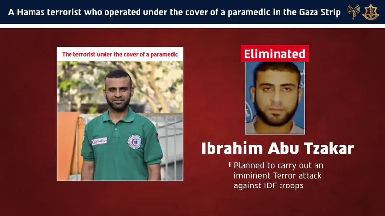 Revealed: Hamas terrorist disguised himself as paramedic