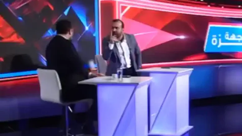 Lebanese broadcast turns into a fighting match