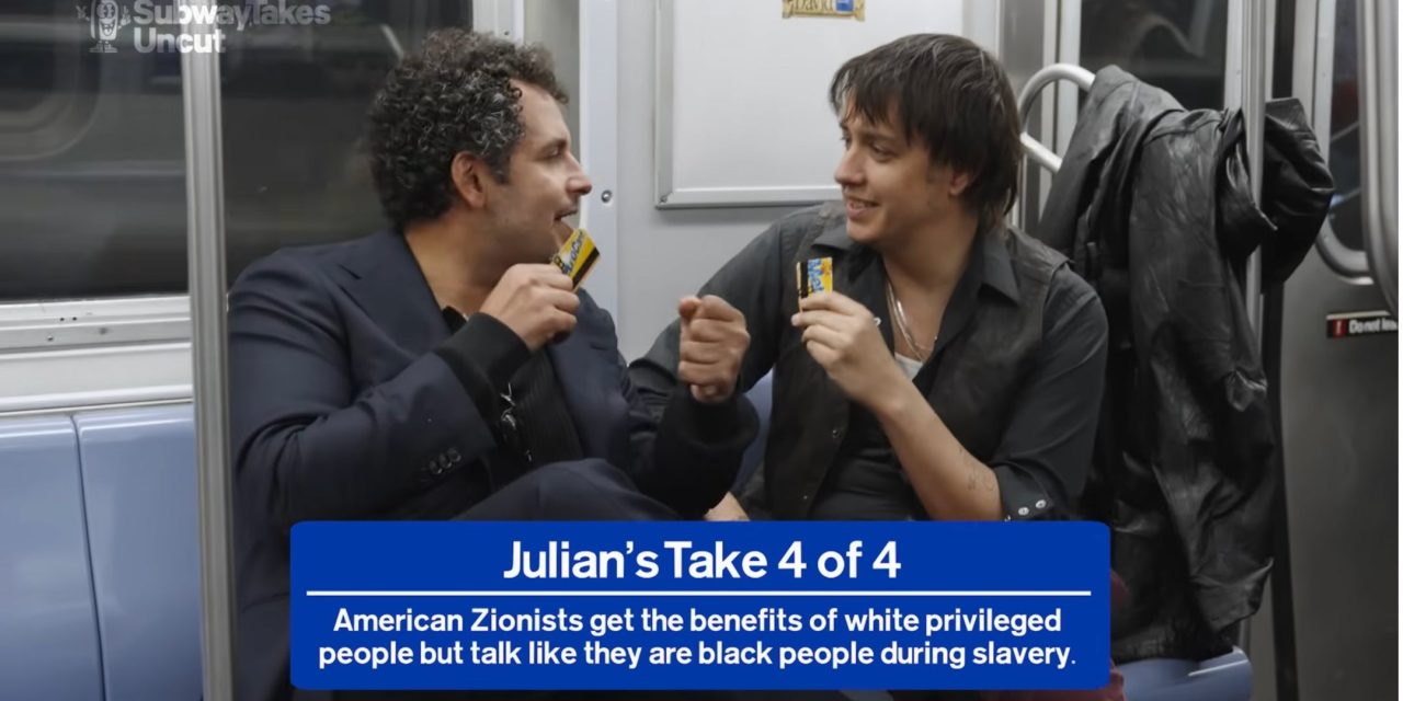 Strokes frontman Julian Casablancas says Zionists ‘talk like Black people during slavery’