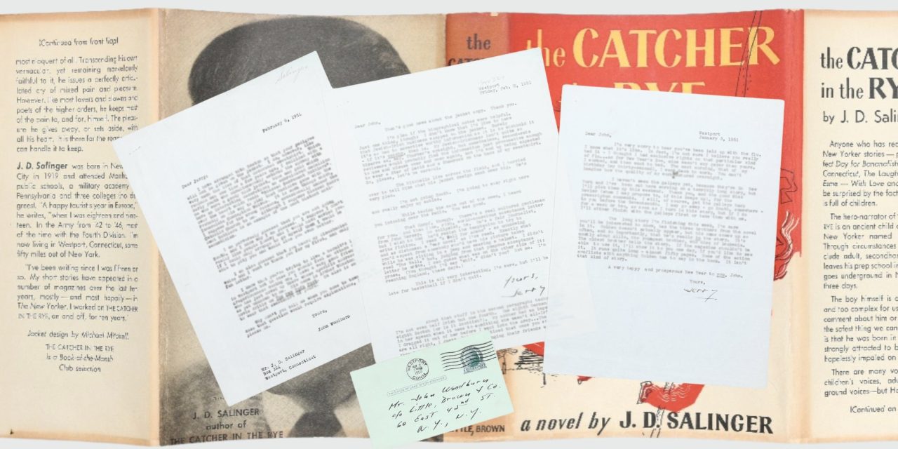 J.D. Salinger asked publishers to remove references to his Jewish heritage, newly surfaced letters reveal