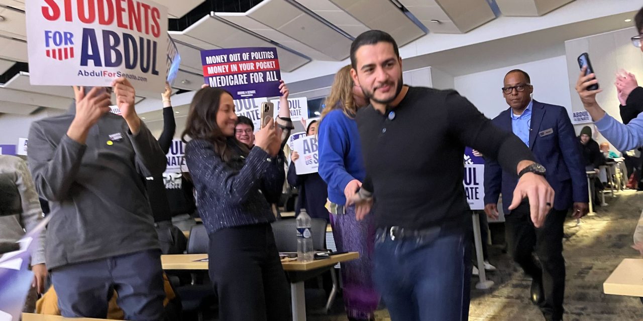 In rallies taking on Israel, a defiant Hasan Piker boosts Michigan Senate candidate Abdul el-Sayed