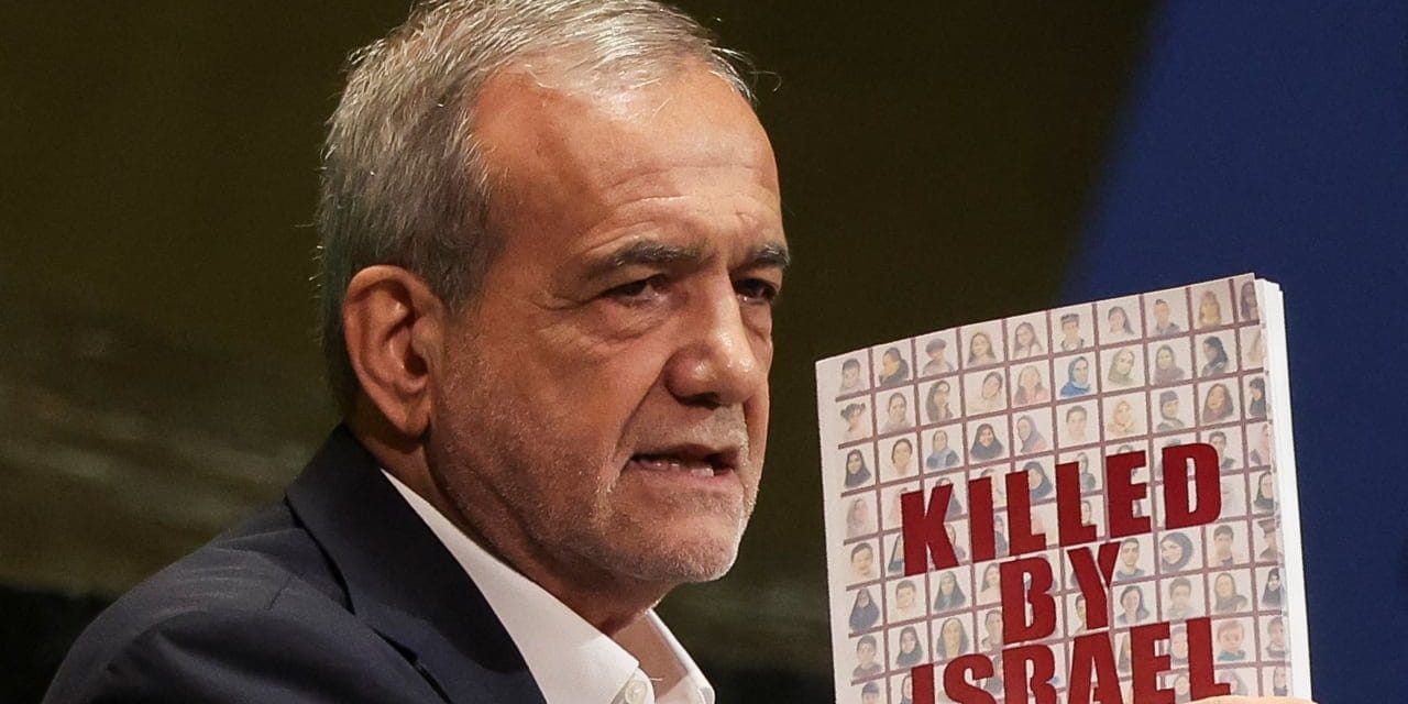 Pezeshkian says ready to die for Iran as official urges youth to form human chains near targets