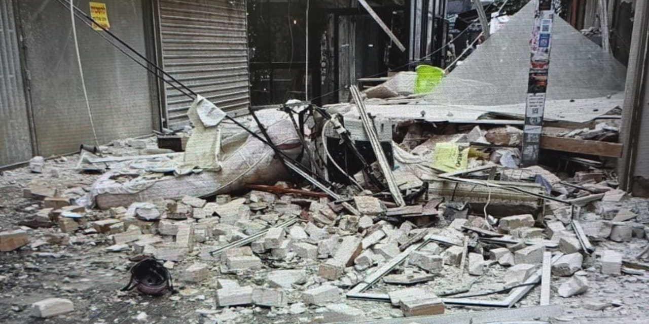 Building collapses in Tel Aviv, one person potentially trapped under rubble