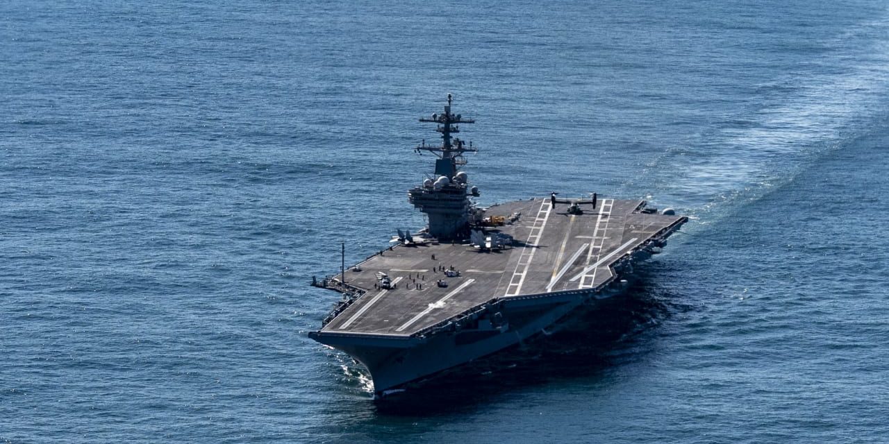 USS George H.W. Bush deploys to Middle East, third US aircraft carrier to join war