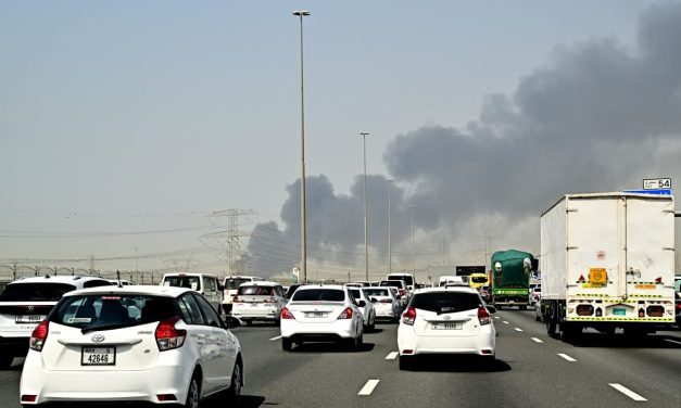 Debris fall in Dubai marina after aerial interception, one killed by shrapnel in Abu Dhabi