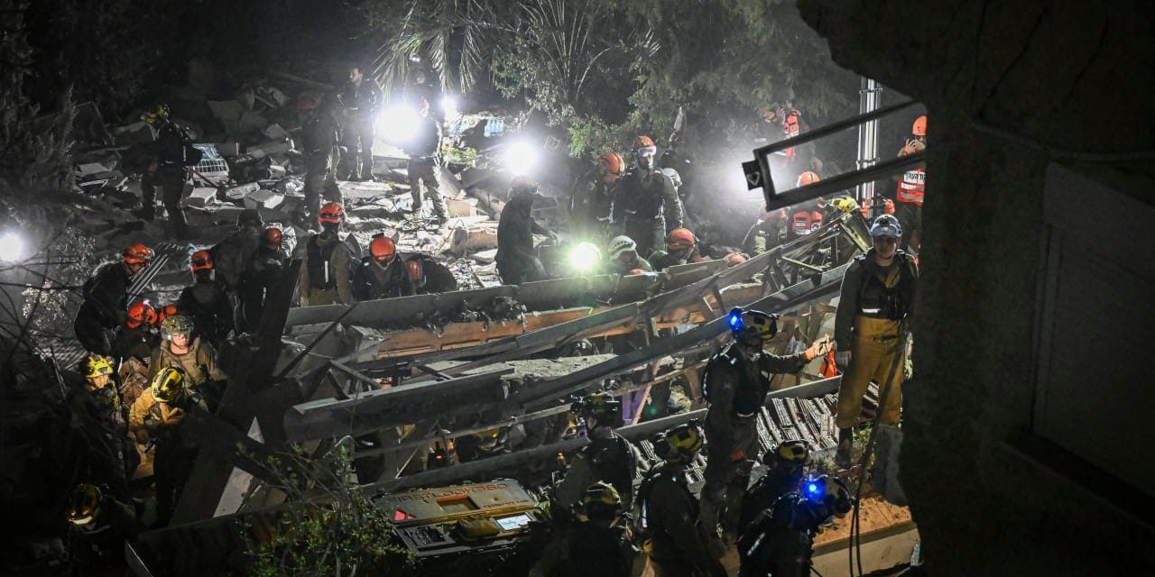 Overnight Haifa rescue finds two dead from Iranian missile barrage, efforts continue to find others