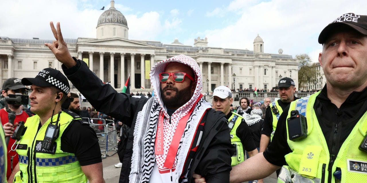 London police arrest 523 people at protest over Palestine Action ban