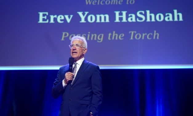 Sylvan Adams addresses pre-Holocaust Remembrance Day gathering in Krakow