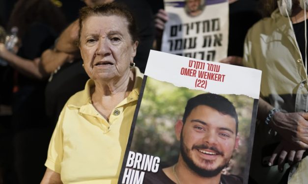 Shoah survivor says her grandson Omer Wenkert’s Hamas captivity was a ‘second Holocaust’