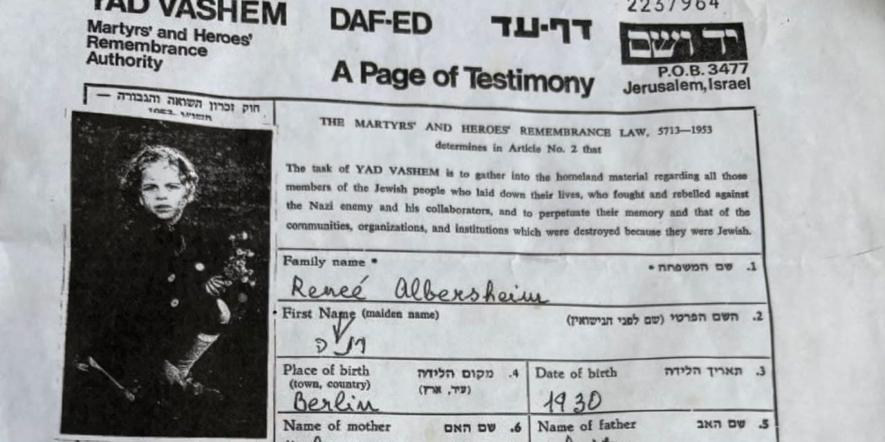 Florida Jewish community says kaddish for children killed in Holocaust