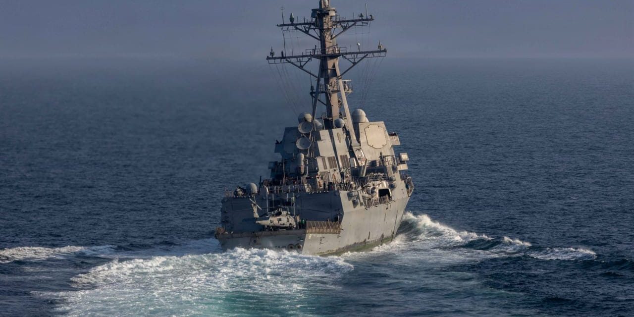US destroyer interdicts two oil tankers attempting to leave Iran, official says
