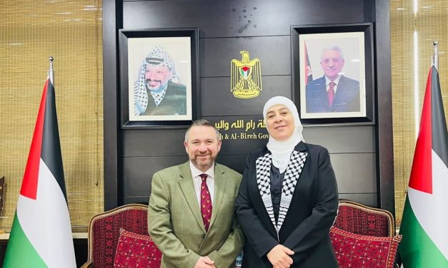UK defense official met Ramallah governor who held meetings with released terrorists