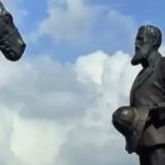 Statue of Theodor Herzl vandalized in central Israel days before Independence Day