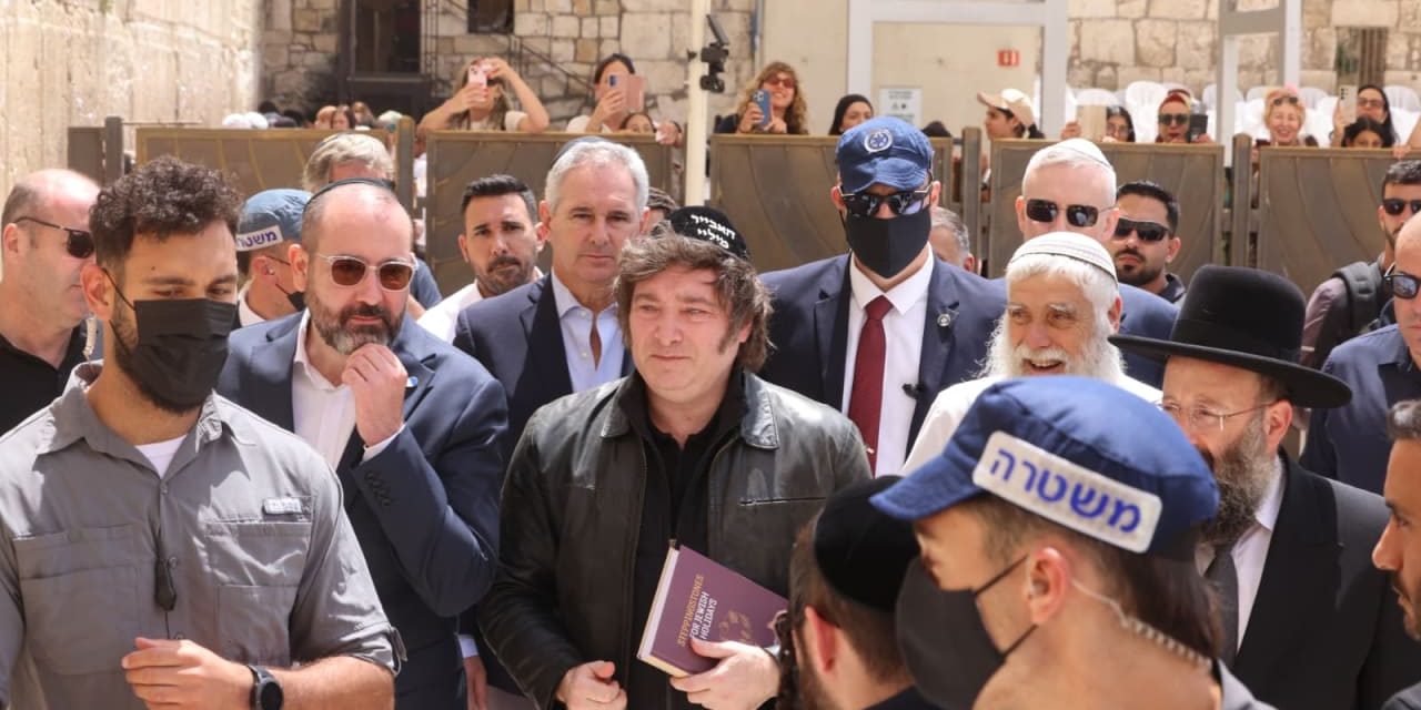 Argentinian president Milei lands in Israel, set to meet with Netanyahu, announce new El Al flight