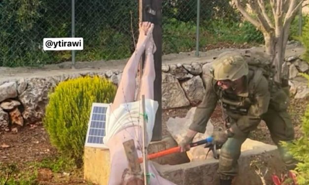 IDF confirms image of soldier smashing Jesus statue in southern Lebanon is authentic
