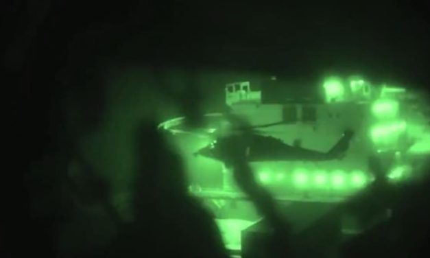 WATCH: US Marines rappel onto Iranian-flagged vessel Touska after six-hour standoff at sea