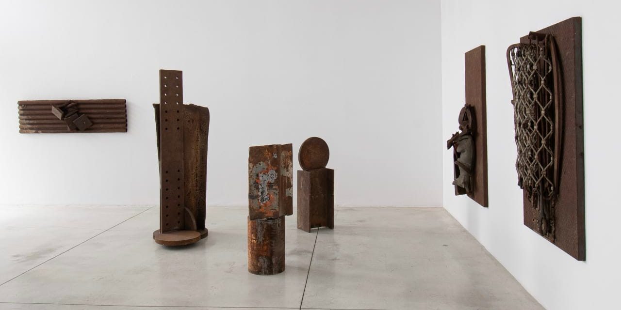 War, memory, and metal: Yaacov Dorchin’s latest Tel Aviv exhibition