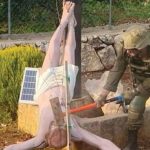 Why would an Israeli soldier use a sledgehammer to smash the face of Jesus? – opinion