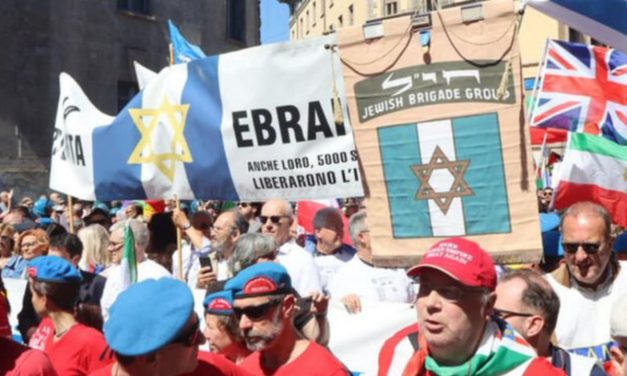 ‘You should have become soap’: Pro-Palestine protesters kick Jews out of Milan Liberation march
