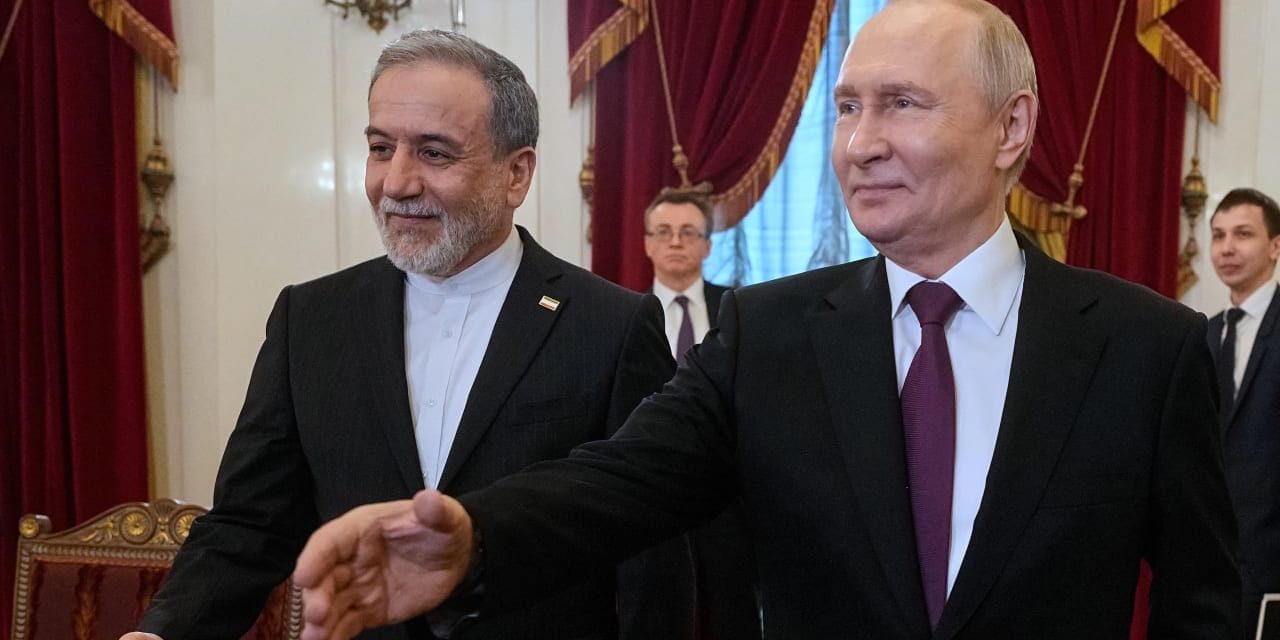 Putin pledges support for Iran in talks with Araghchi in Russia, says he wants peace soon