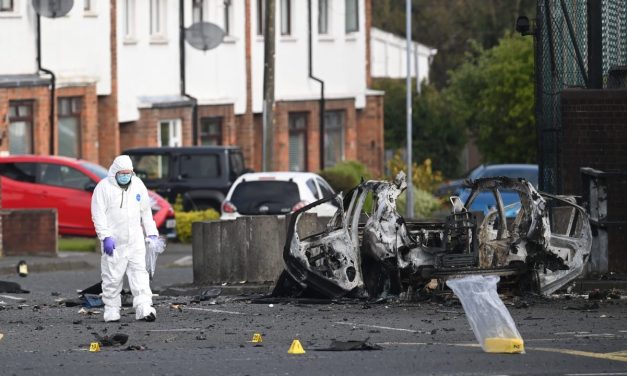 Northern Irish police arrest man over suspected New IRA car bombing