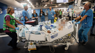 Patients warn of unsafe, crowded conditions in underground Israeli hospital wards