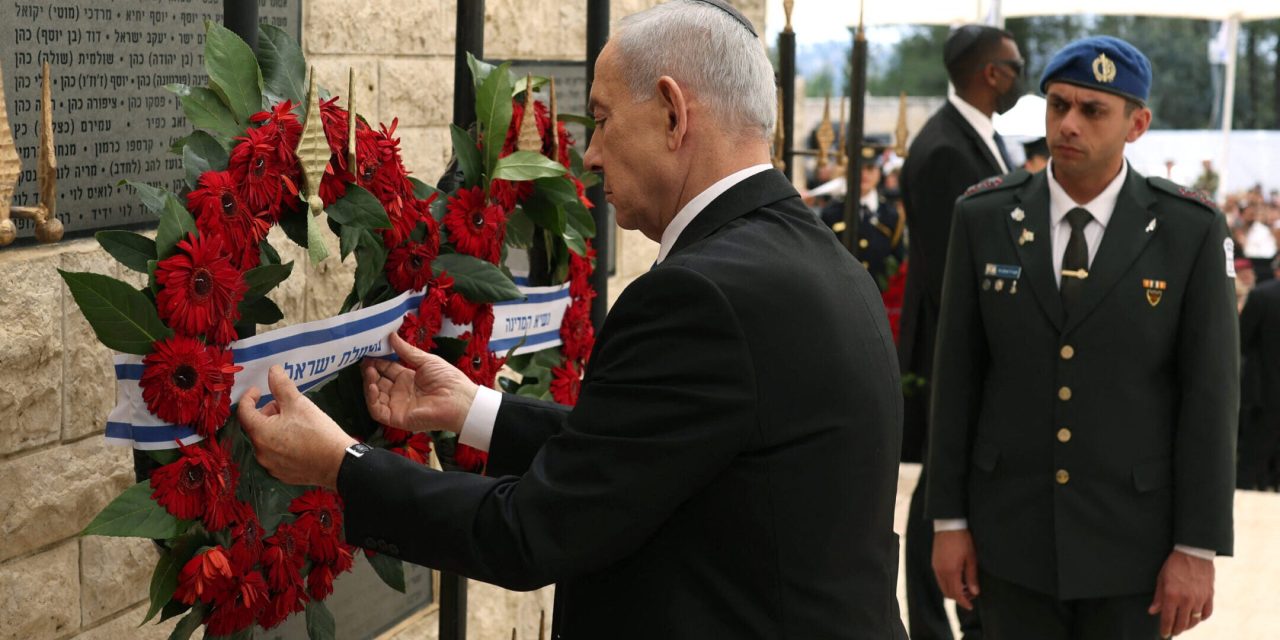 Netanyahu heckled at Israel’s official Memorial Day ceremony as bereaved families grasp for comfort