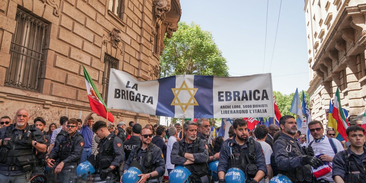 Pro-Palestinian activists force Milan Jewish group out of parade marking end of WWII in Italy