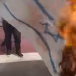 ‘Examine their ties to Iran and Hezbollah’: Moroccan lawyer files complaint over Israel flag burning in Rabat