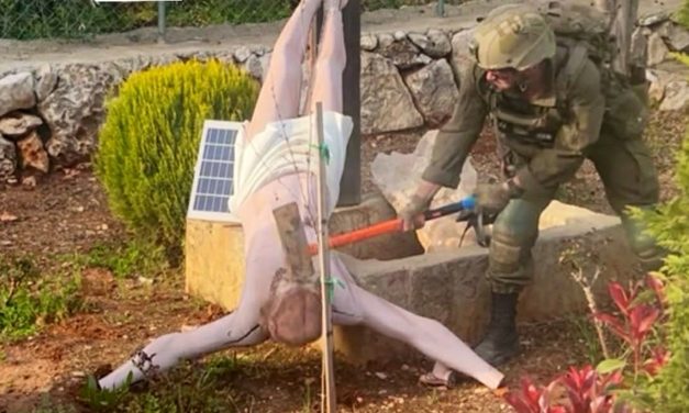 Netanyahu, IDF condemn Israeli soldier’s bludgeoning of Jesus statue in Lebanon